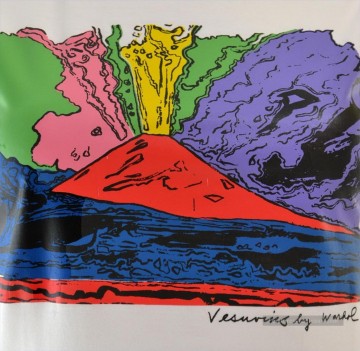 Andy Warhol œuvres - Vésuve 3 Andy Warhol